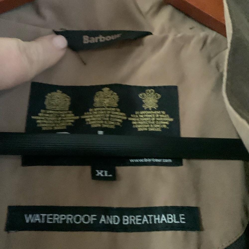 Men's Barbour Rain jacket